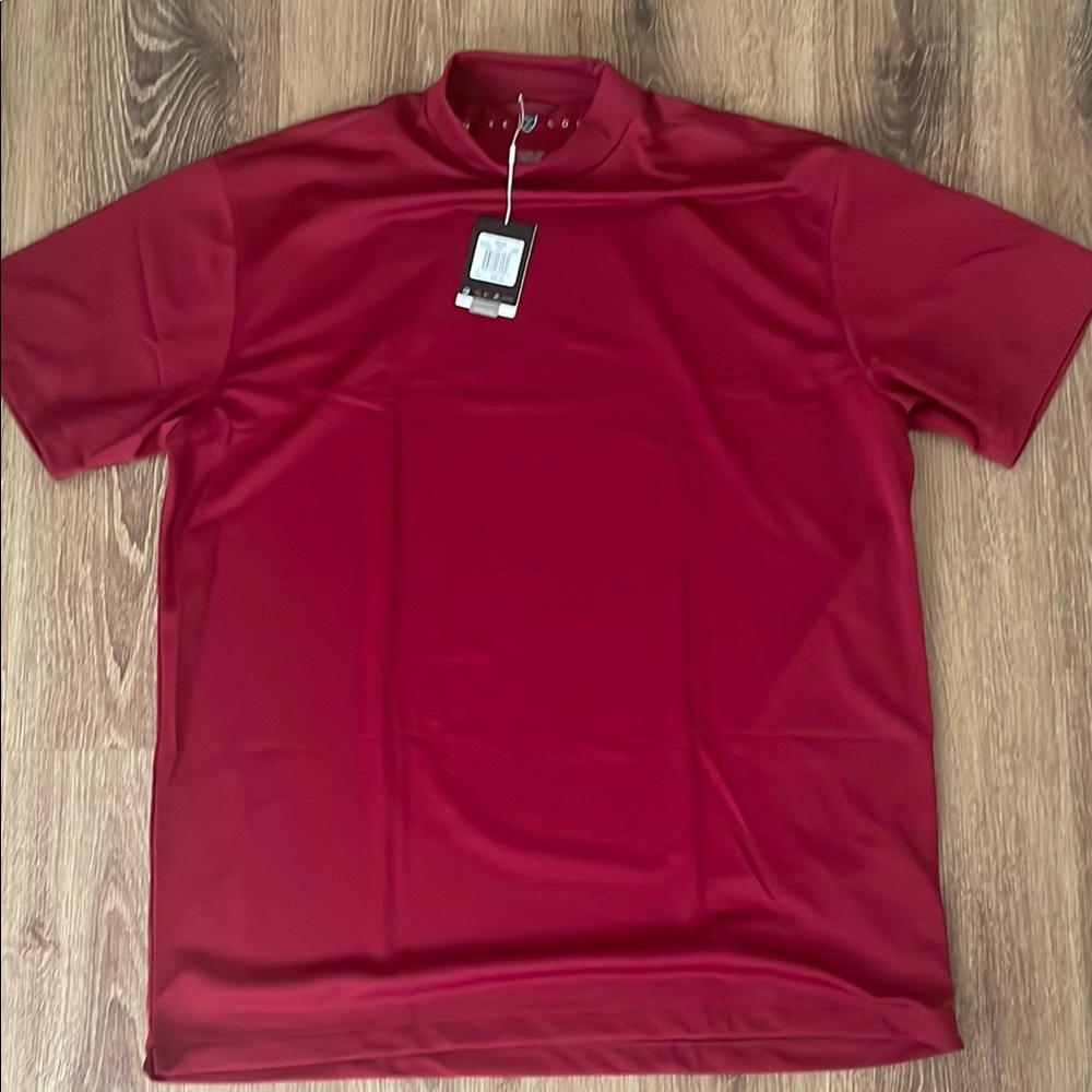 Nike Red Athletic Short Sleeve Tee